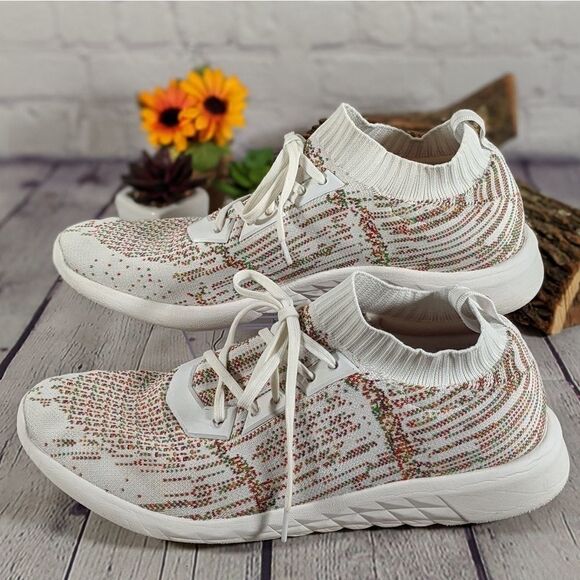 Aldo Mx2b White Multicolor Sneakers - Picture 4 of 8